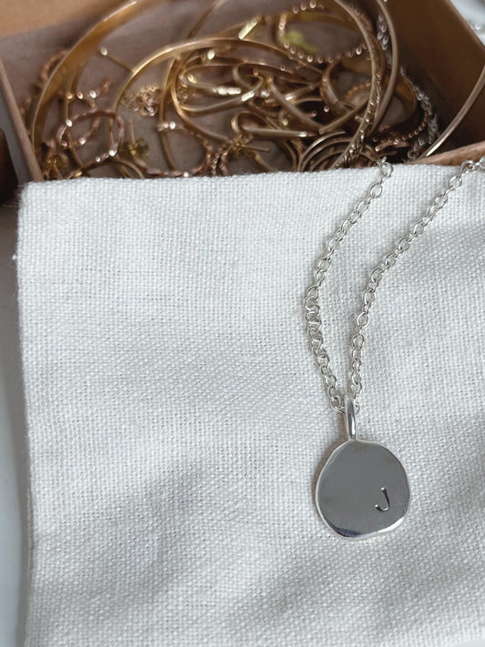 Initials Charm Necklace