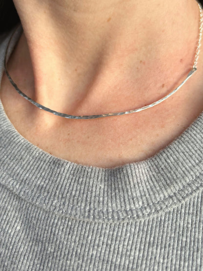 Hammered Luxe Choker