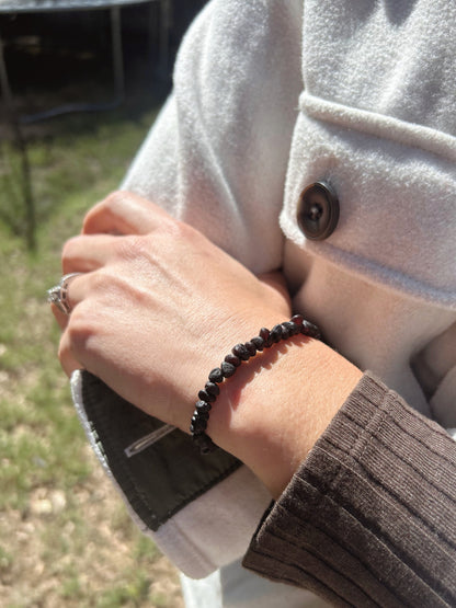 Midnight Amber Bracelet