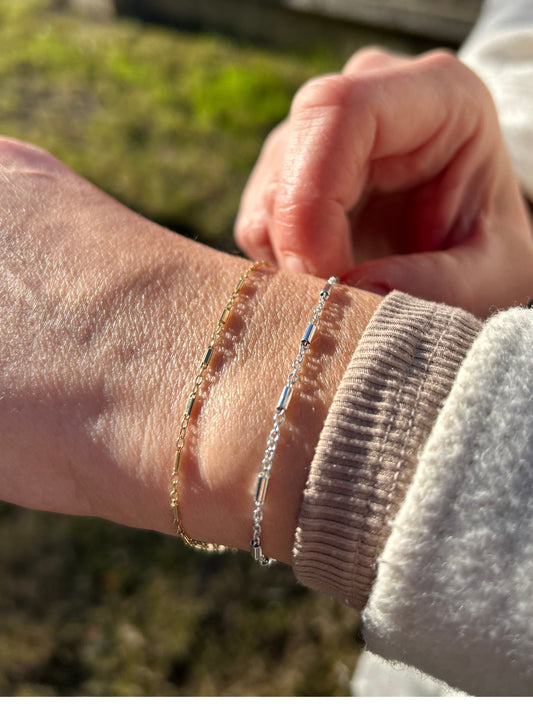 Bar + Link Bracelet